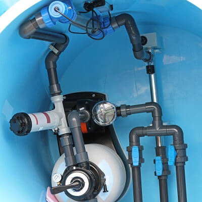 Pool heater valves